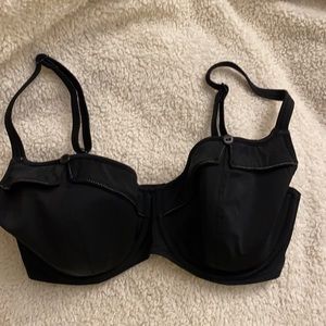 Black bikini top size 32F
